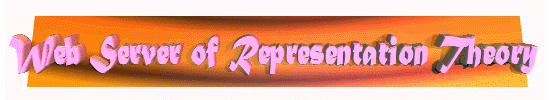 [WeB Server of Representation Theory]