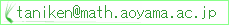 mail address